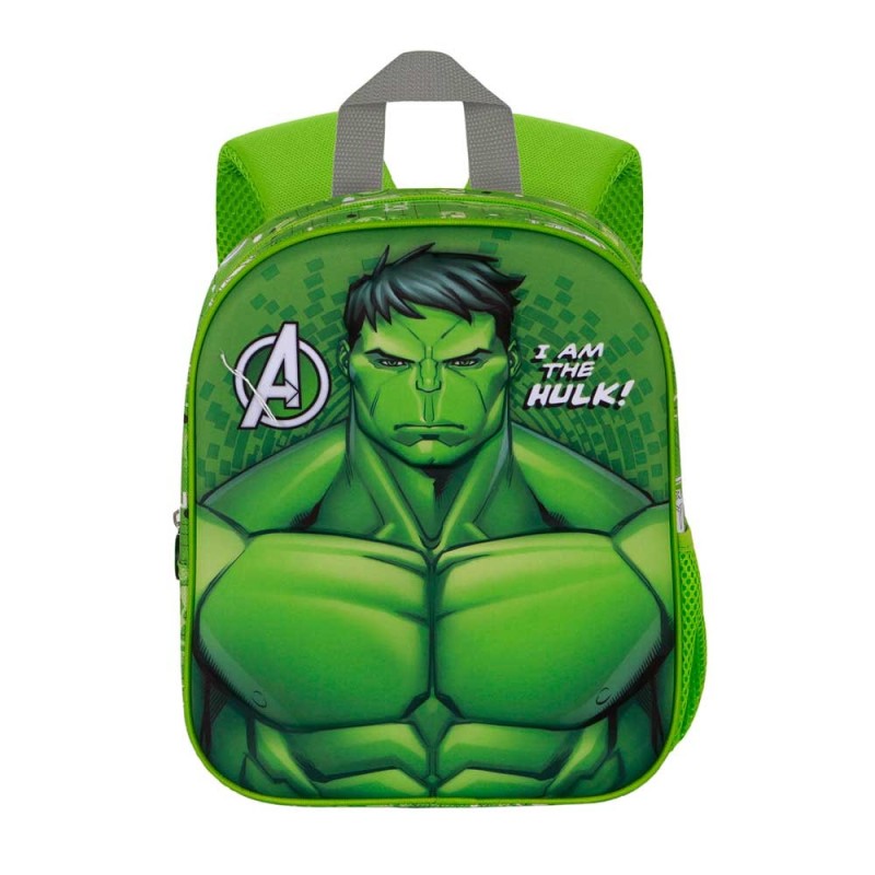 Marvel Zaino Hulk Rage 3D Elite, verde