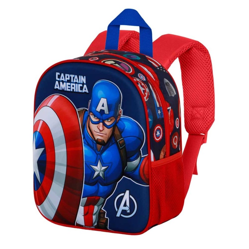 Marvel Zaino Capitan America Patriot 3D Elite, M