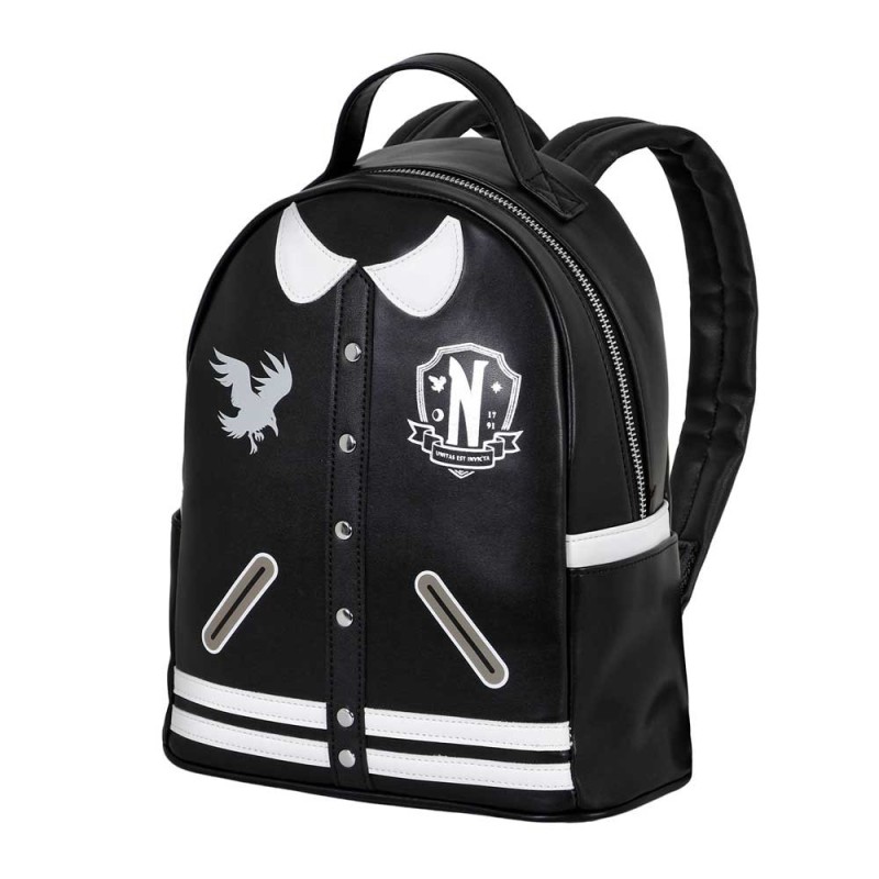Zaino Mercoledi Adams casual Wednesday Varsity Casual, nero