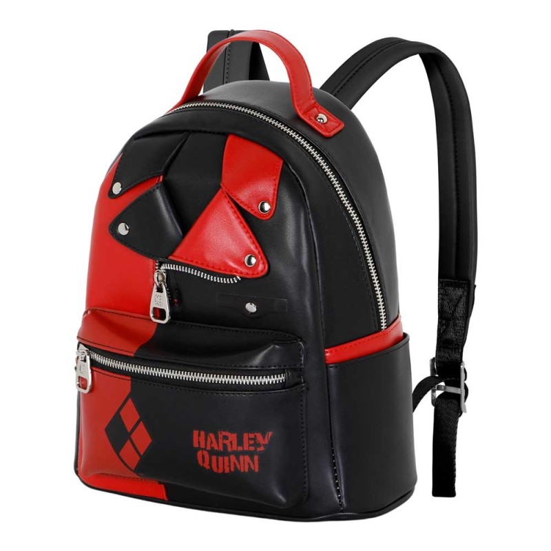 Zaino con giacca DC Comics Harley Quinn Heady, ner