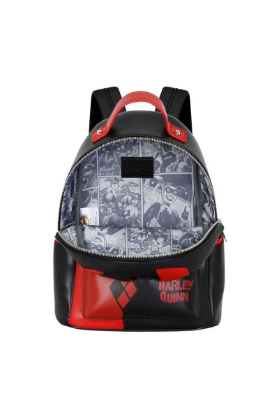 Zaino con giacca DC Comics Harley Quinn Heady, ner