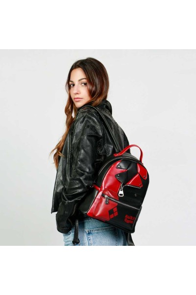 Zaino con giacca DC Comics Harley Quinn Heady, ner