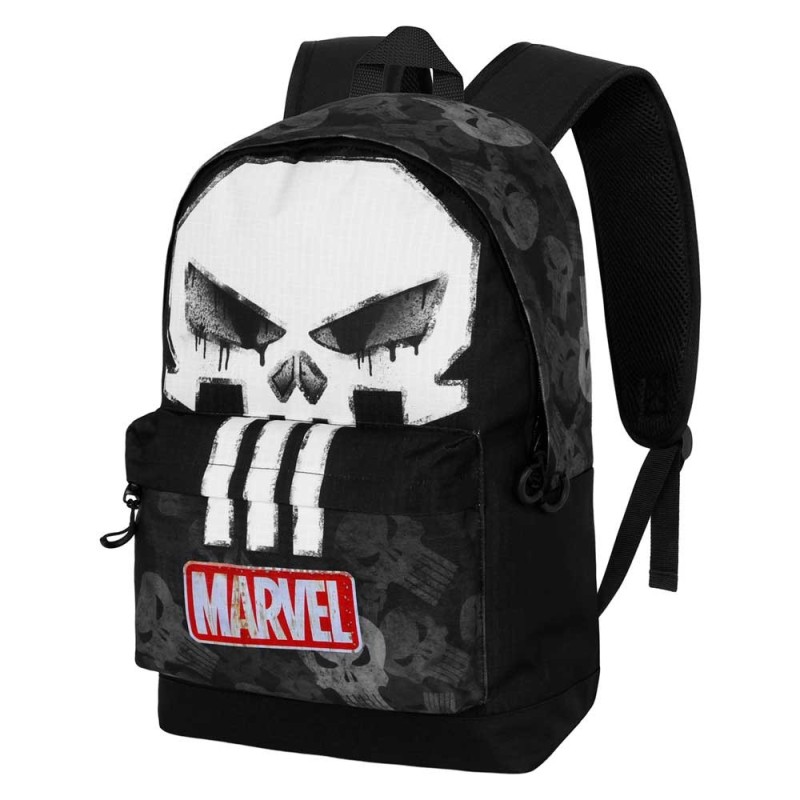 Marvel Zaino Punisher Skull HS FAN 2.2, Nero