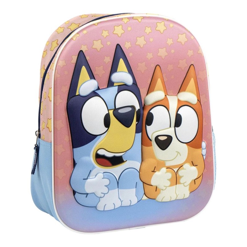 BLUEY - zaino per bambini 3d, rosa