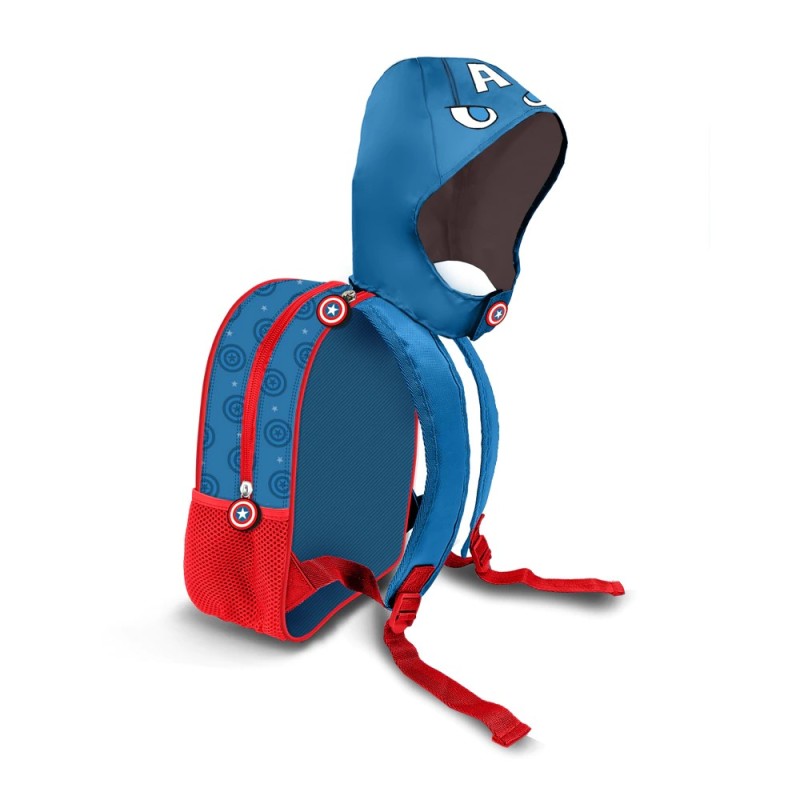 Marvel Zaino Capitan America GuriHiru con cappuccio