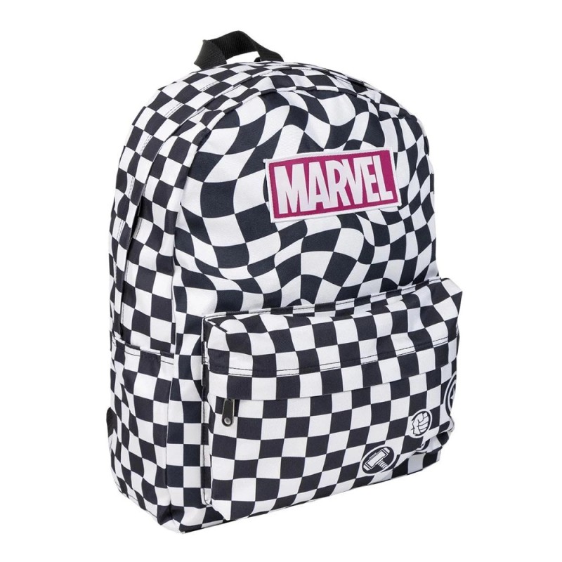 Marvel - zaino scuola grande 42 cm, nero