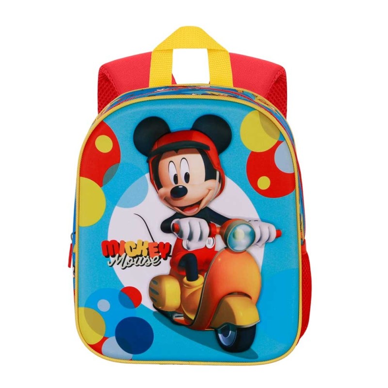 Disney Mickey Zaino Mouse Scooter 3D Elite, Blu