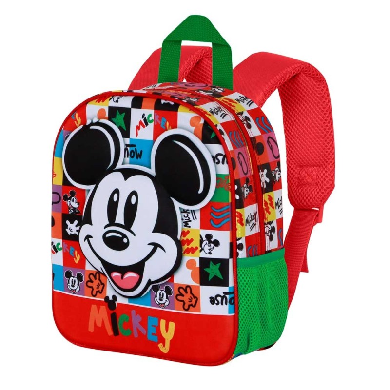 Disney Mickey Zaino Mouse Mood 3D Elite, Multico