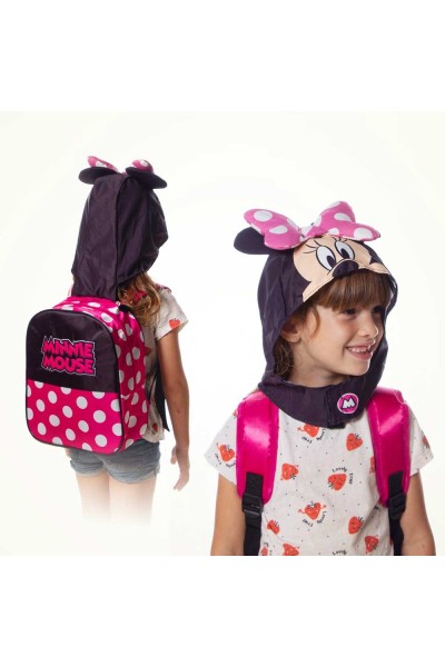 Disney Minnie Zaino con cappuccio Mouse Clever Hoo