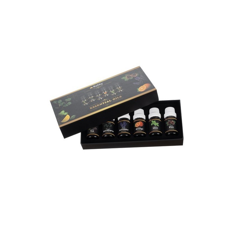 Olio essenziale per diffusori ambientali di aromi - set da 6 pz