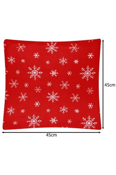 Federe per cuscini 4 PEZZI Motivo Natalizio 45x45xcm