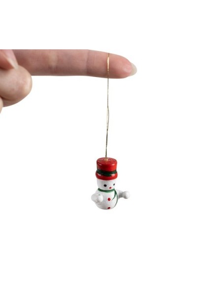 Decorazioni per Albero di Natale - 10 pezzi 100% legno