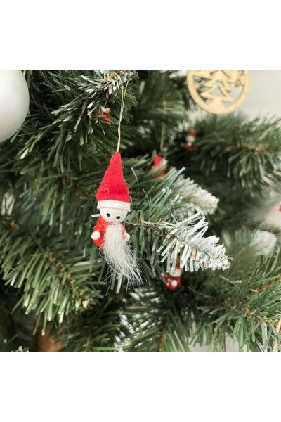 Decorazioni per Albero di Natale - 10 pezzi 100% legno