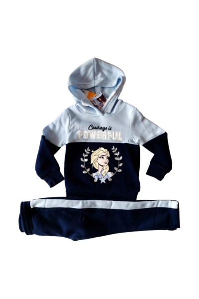 Tuta da ginnastica per bambini Disney Frozen, set da jogging