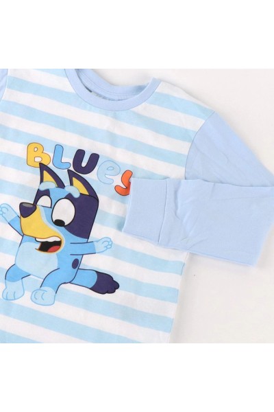 Bluey - Pigiama lungo in jersey singolo Bambino