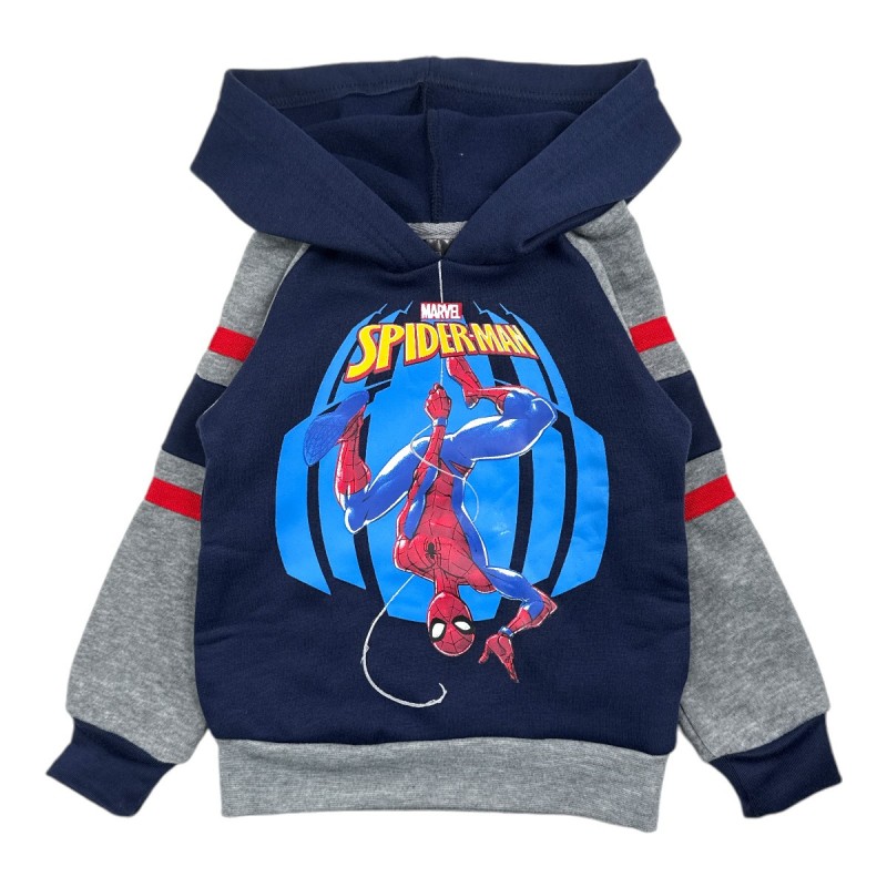 Felpa con cappuccio da ragazzo Spiderman