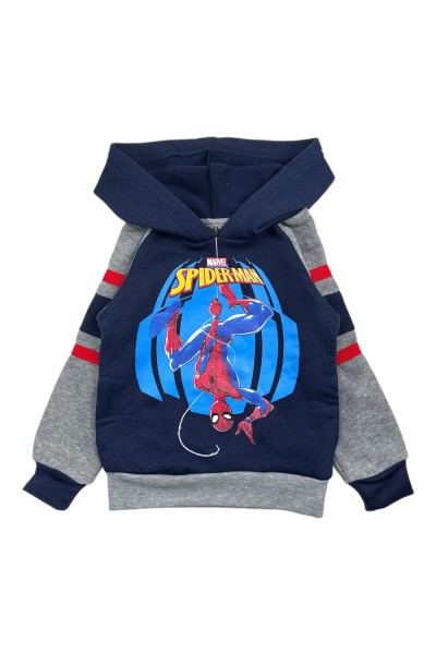 Felpa con cappuccio da ragazzo Spiderman