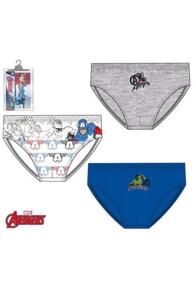 Biancheria intima per bambini Avengers 3 pezzi