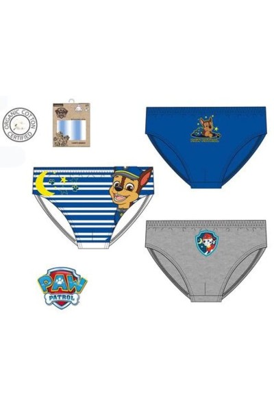 Biancheria intima per bambini Paw Patrol 3 pezzi