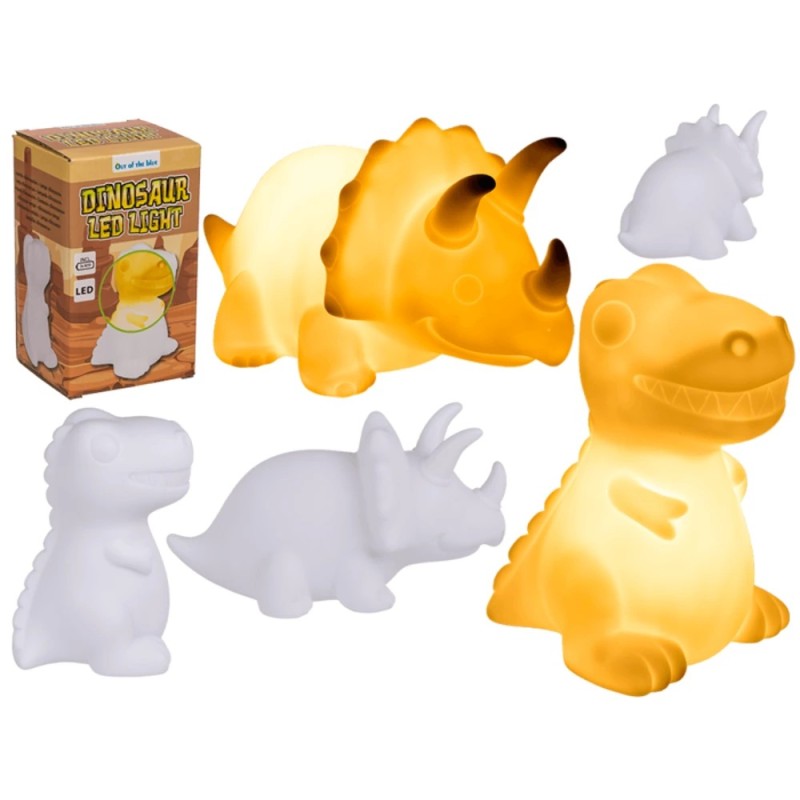 Luce Notturna, dinosauro, con LED (batterie incluse)