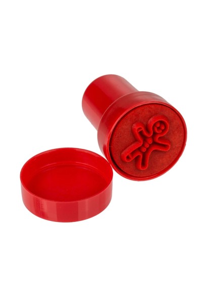 Set Timbri Decorativi Natalizi - Timbro di Natale per Bambini Babbo Natale e amici, 2,5 cm,