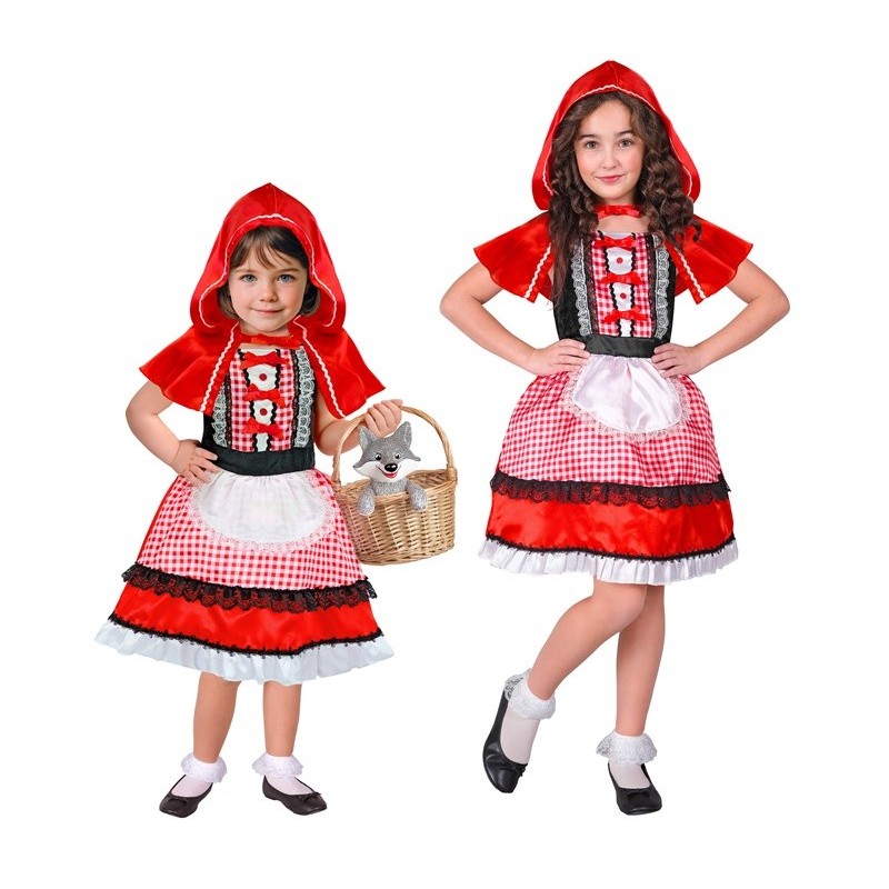 Cappuccetto Vestito di carnevale Bambina delle Fiabe