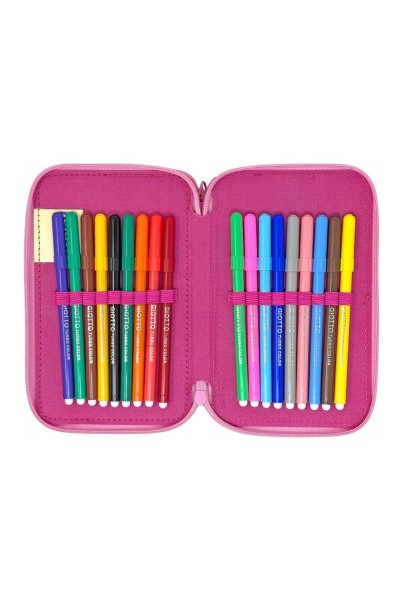 Astuccio Portapenne Riempito Accessori Inclusi Scuola Kuromi Bambina idea regalo