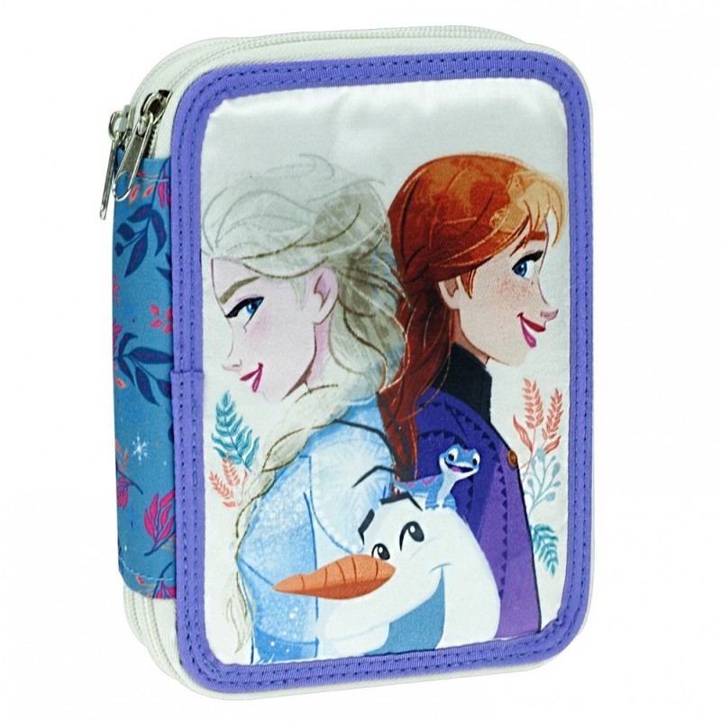 Astuccio Portapenne Riempito Accessori Inclusi Scuola Frozen Bambina idea regalo