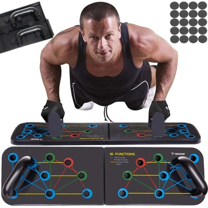 Tavola per esercizi e piegamenti Maniglia per push-up - ISO TRADE Board Push-up Handle