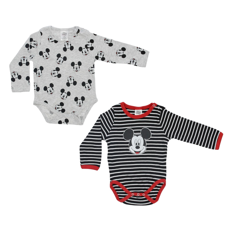 Topolino  Mickey Mouse Confezione da 2 body per neonati