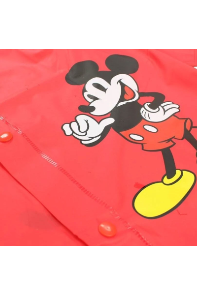Impermeabile per bambini| Giacca impermeabile Topolino Disney tipo giacca con cappuccio e chiusura con bottoni