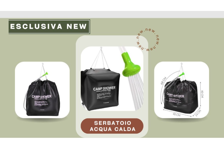 Perché una Doccia Solare Turistica da 40 Litri è la Soluzione Ideale per le Tue Avventure Outdoor